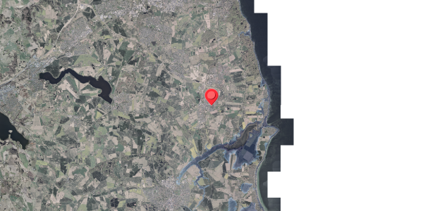Stomflod og havvand på Ajstrupvej 47, . , 8340 Malling