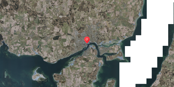 Stomflod og havvand på Brogade 8A, 5700 Svendborg