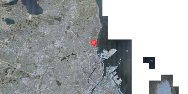 Stomflod og havvand på Carolinevej 4, 2900 Hellerup