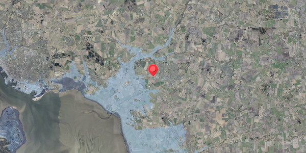 Stomflod og havvand på Industrivej 44, 6740 Bramming