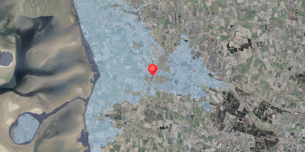 Stomflod og havvand på Saltgade 11A, 6760 Ribe