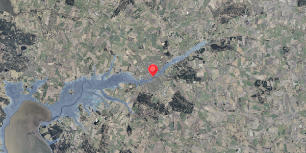Stomflod og havvand på Brogade 14A, 6800 Varde