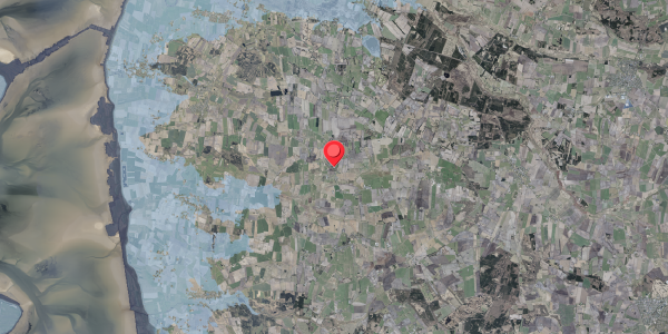 Stomflod og havvand på Roagervej 271, 6760 Ribe
