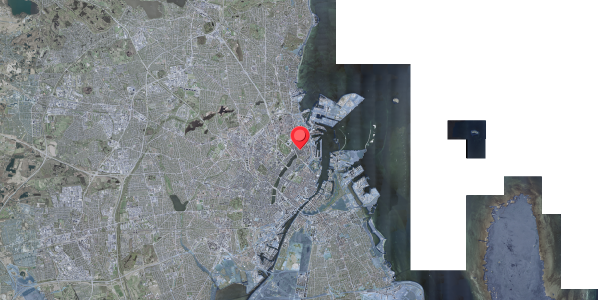 Stomflod og havvand på Rosenvængets Allé 28, 2100 København Ø