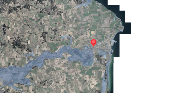 Stomflod og havvand på Nytorv 7, . , 8500 Grenaa