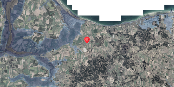 Stomflod og havvand på Langgade 65, . , 8961 Allingåbro