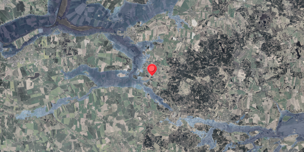 Stomflod og havvand på Energivej 10, 8963 Auning