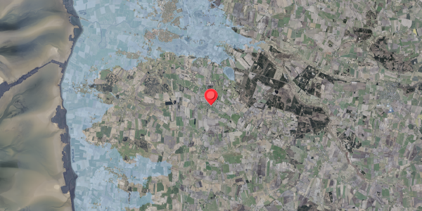 Stomflod og havvand på Nedervej 6, . , 6760 Ribe