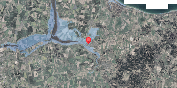 Stomflod og havvand på Halvej 4B, 8961 Allingåbro