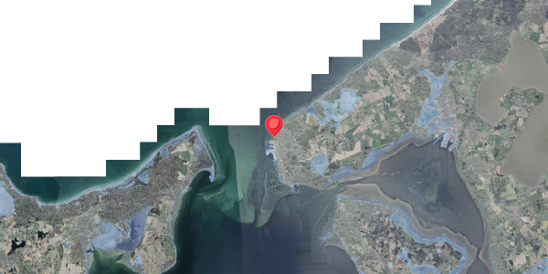 Stomflod og havvand på Skansevej 21, 3390 Hundested
