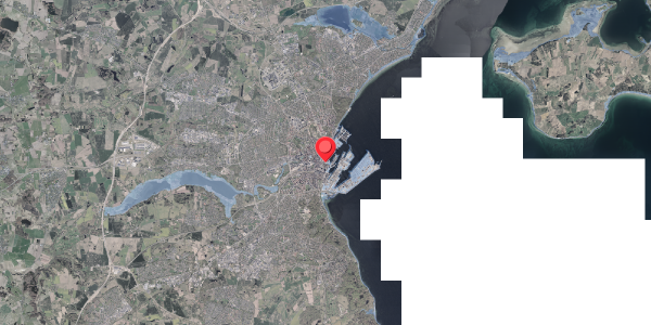 Stomflod og havvand på Mindegade 13, 8000 Aarhus C
