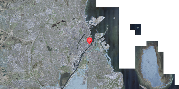 Stomflod og havvand på Toldbodgade 7, 1253 København K