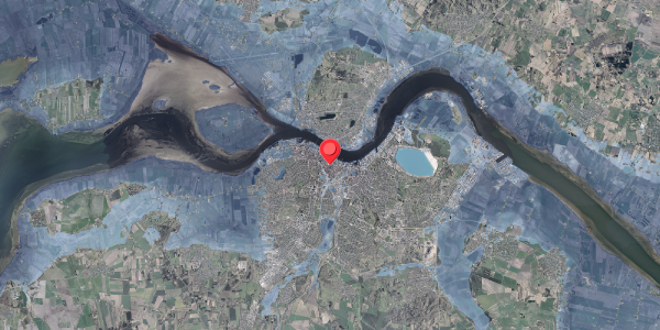 Stomflod og havvand på Algade 38C, 9000 Aalborg