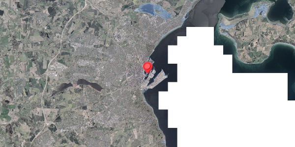 Stomflod og havvand på Polensgade 21, 8000 Aarhus C