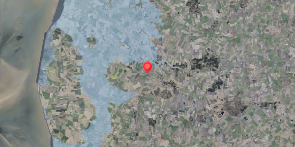 Stomflod og havvand på Aaspe 1, . , 6261 Bredebro