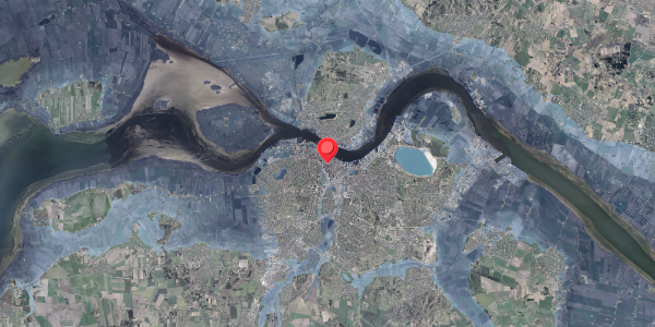 Stomflod og havvand på Algade 48, 9000 Aalborg