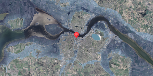 Stomflod og havvand på Algade 25, 9000 Aalborg