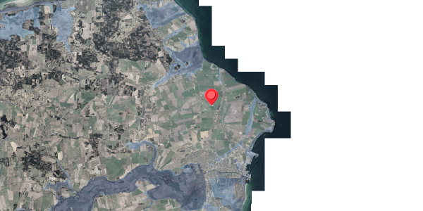 Stomflod og havvand på Robstrupvej 1A, 8500 Grenaa