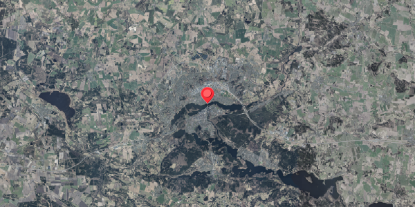 Stomflod og havvand på Borgergade 1, 8600 Silkeborg