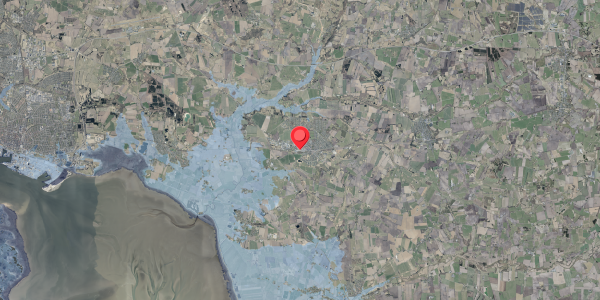 Stomflod og havvand på Industrivej 12A, . , 6740 Bramming