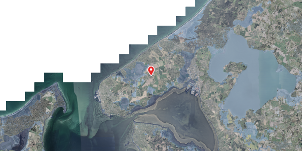 Stomflod og havvand på Nøddestien 5, 3390 Hundested