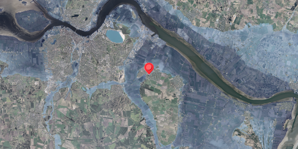 Stomflod og havvand på Hellasvej 11, 9270 Klarup