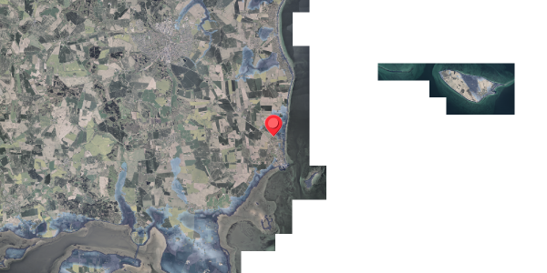 Stomflod og havvand på Hou Strandpark 106, 8300 Odder