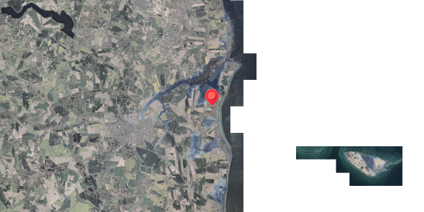 Stomflod og havvand på Hougaardsvej 51, . , 8300 Odder
