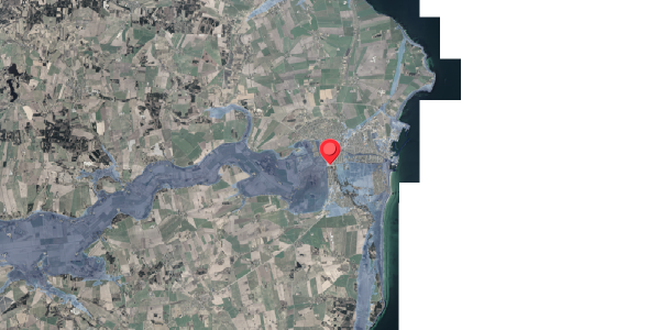 Stomflod og havvand på Ringvejen 3, 8500 Grenaa