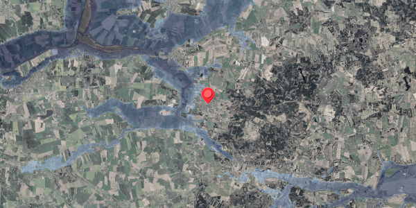 Stomflod og havvand på Nygade 3, 8963 Auning