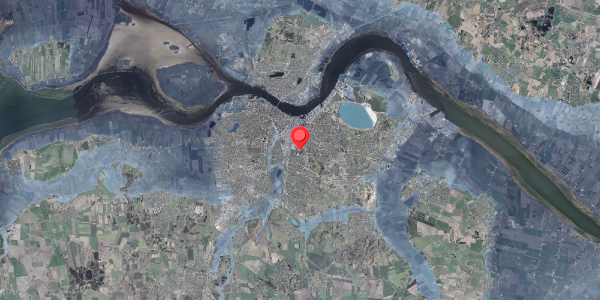 Stomflod og havvand på Overblikket 21, 9000 Aalborg