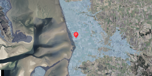 Stomflod og havvand på Mellemvej 10, 6760 Ribe
