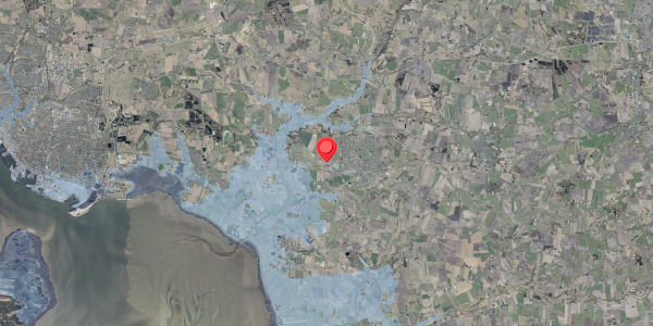 Stomflod og havvand på Industrivej 48, . , 6740 Bramming