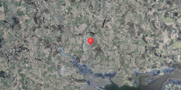 Stomflod og havvand på Parallelvej 1, 8751 Gedved