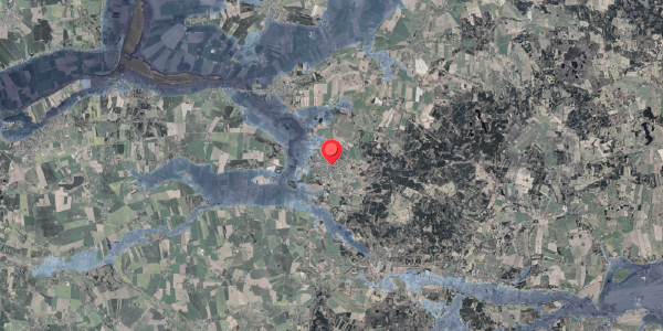 Stomflod og havvand på Nygade 8A, 8963 Auning