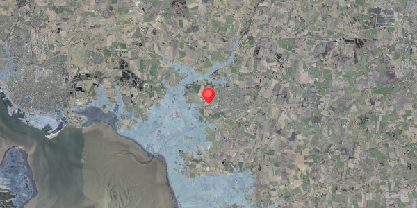 Stomflod og havvand på Industrivej 50, . , 6740 Bramming