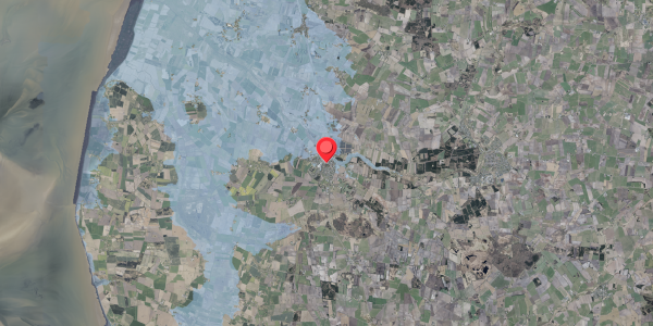 Stomflod og havvand på Storegade 14, 6261 Bredebro