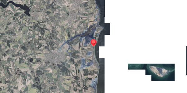 Stomflod og havvand på Østpassagen 35, 8300 Odder