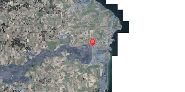 Stomflod og havvand på Torvet 2A, 8500 Grenaa