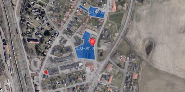 Jordforureningskort på Bovvej 9, 6330 Padborg