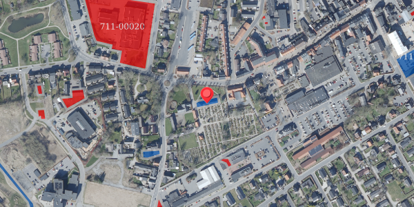 Jordforureningskort på Vestergade 9B, 8450 Hammel