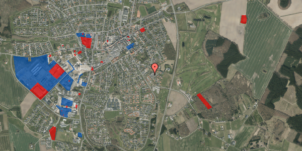 Jordforureningskort på Eriksminde 25, . 2, 8450 Hammel
