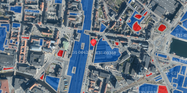 Jordforureningskort på Danmarksgade 4, 7100 Vejle