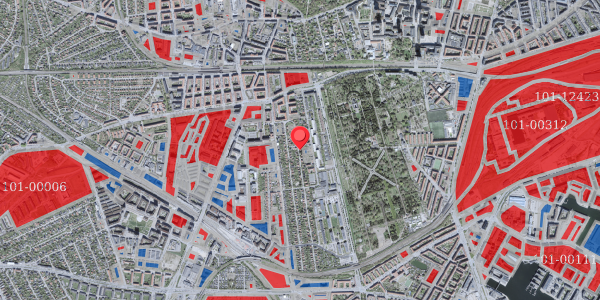 Jordforureningskort på Bjørnsonsvej 21, 2500 Valby