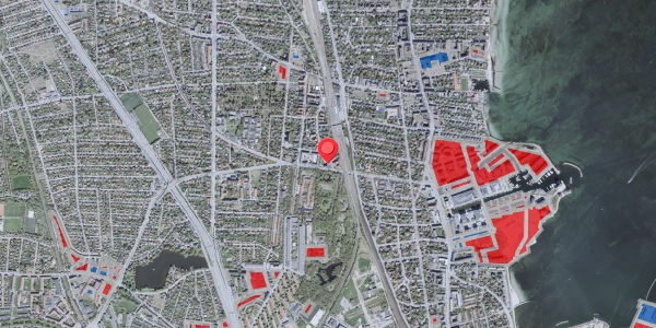 Jordforureningskort på Esthersvej 3, 1. th, 2900 Hellerup