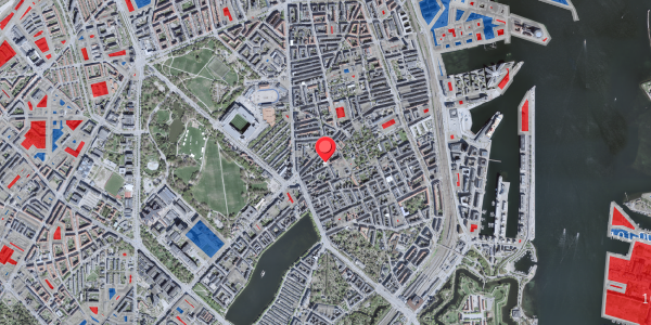 Jordforureningskort på Faksegade 13, 2. tv, 2100 København Ø