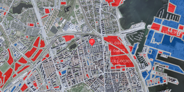 Jordforureningskort på Heisesgade 36, 2100 København Ø