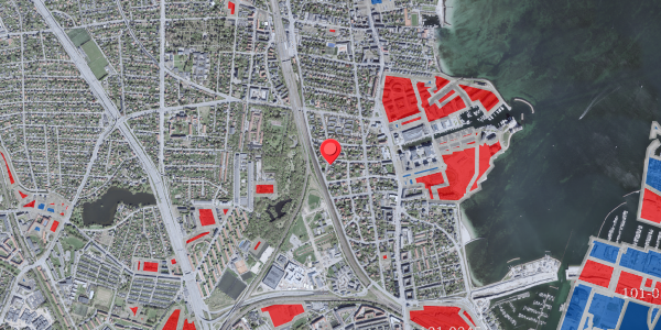 Jordforureningskort på Lundevangsvej 6, 2900 Hellerup
