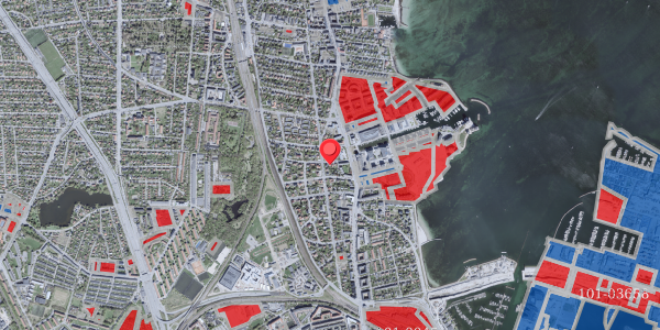 Jordforureningskort på Strandagervej 13, 2900 Hellerup