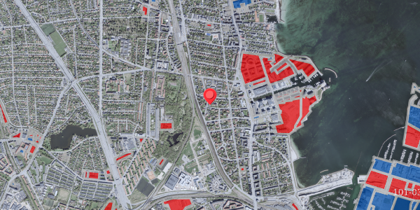 Jordforureningskort på Strandagervej 28, 2900 Hellerup